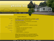 Tablet Screenshot of pension-jordan.de